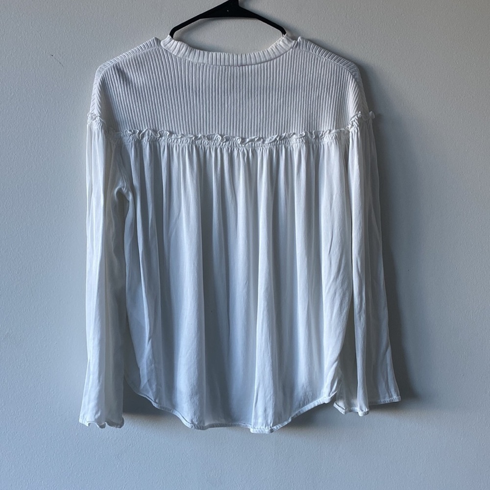SANDRO Paris Long Sleeved Blouse 2 - Picture 5 of 7